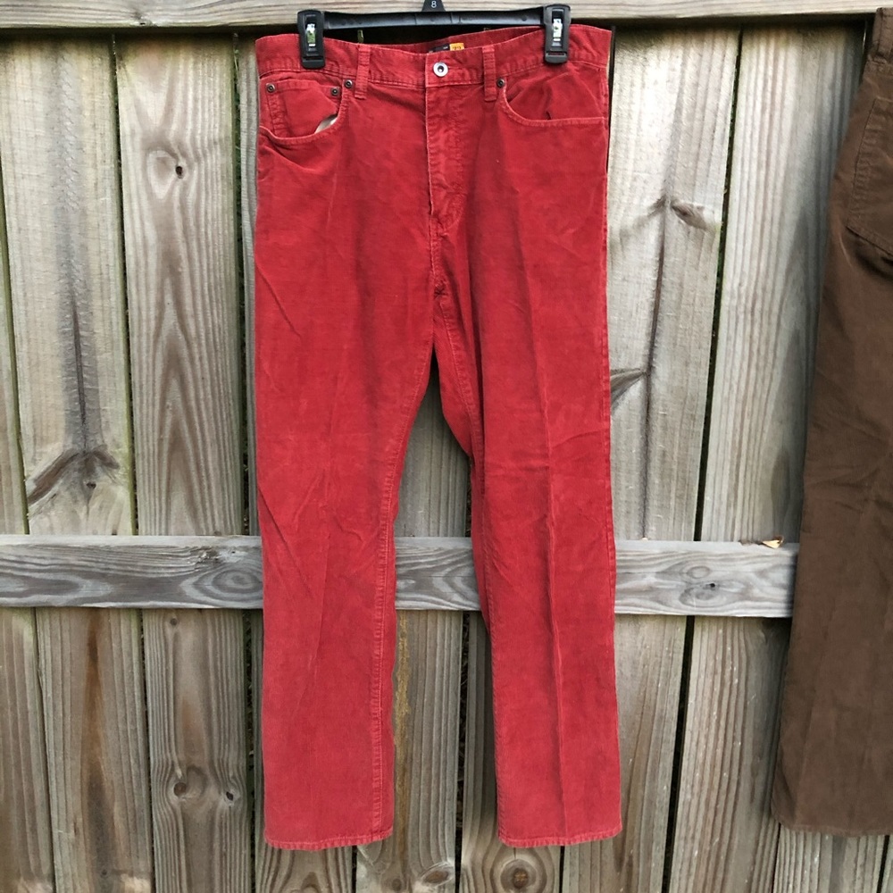 J.Crew Crimson Corduroy Pant